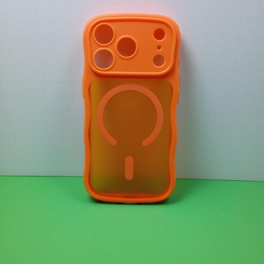 Phone Case for an iPhone 17 Pro, MagSafe New Orange
